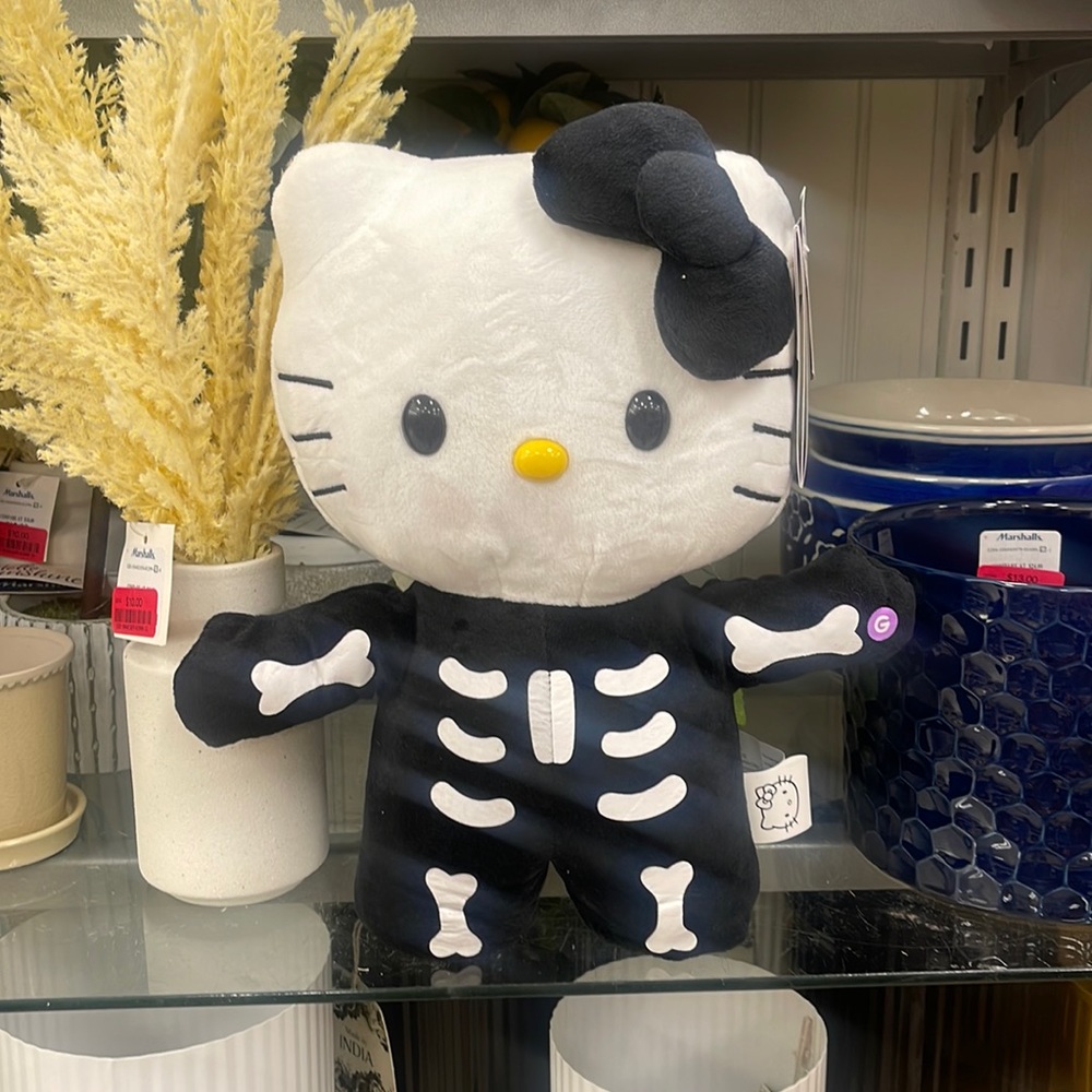 Dancing hello kitty skeleton
